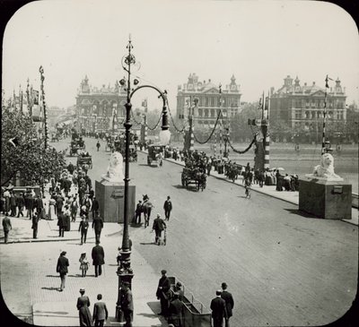 Vista generale di Westminster Bridge da English Photographer